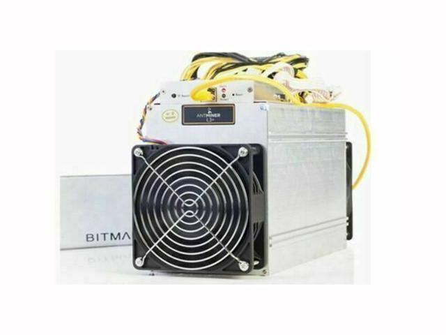 Buy Used Bitmain New Antminer L3+ 504m with PSU Scrypt Miner Ltc Mining Machine L3+