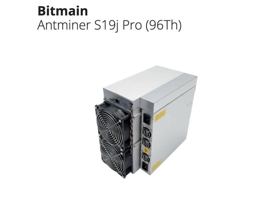 Antmine S19j Pro 96t Bitmain Asic Miner Machine BTC Bitcoin Mining