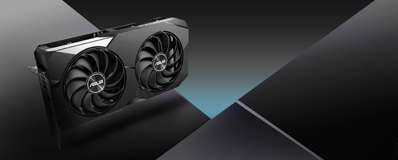 Double Fan Asus Dual Rx6600 8g 128bit