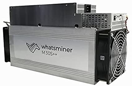 Asic Miner M30S++ 104TH/S 3328W BTC/bCH Microbt Whatsminer SHA256
