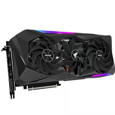 Three Fans Gigabyte Graphics Cards 8GB Three Fans Aorus Master 3070 Ti 256bit