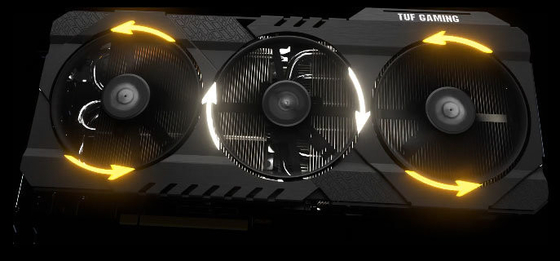 7680x4320 ASUS Graphics Cards ASUS Geforce Rtx 3080 Ti 319*140*70MM