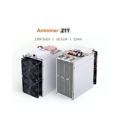 Bitmain Antminer Z11 135K Zec 135 Ksol/S 10.50 J/Ksol Ethernet Bitcoin Mining
